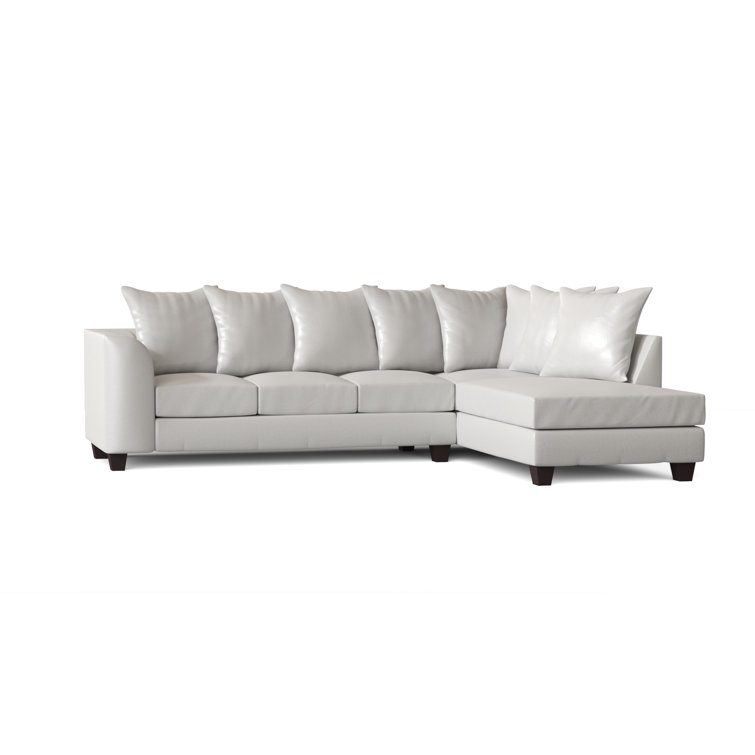 Greyleigh™ Morrison 117" Wide Right Hand Facing Sofa & Chaise & Reviews Wayfair